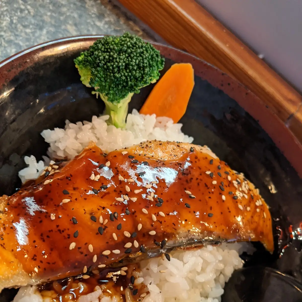 Salmon Teriyaki Bowl