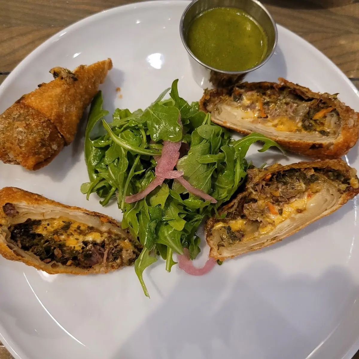 Short Rib Egg Rolls
