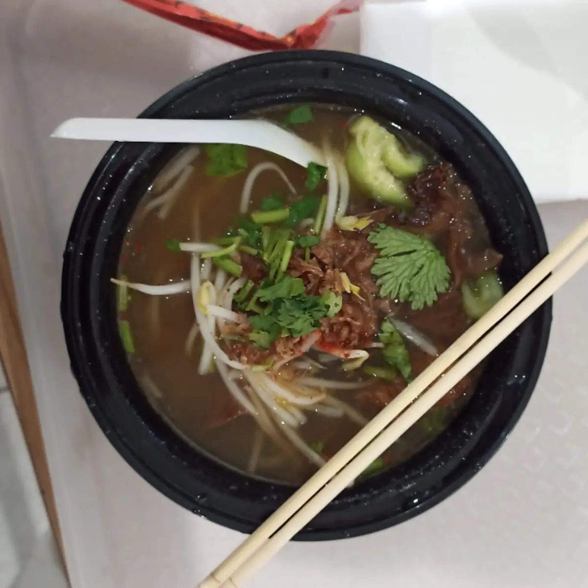 Spicy Beef Noodle Soup