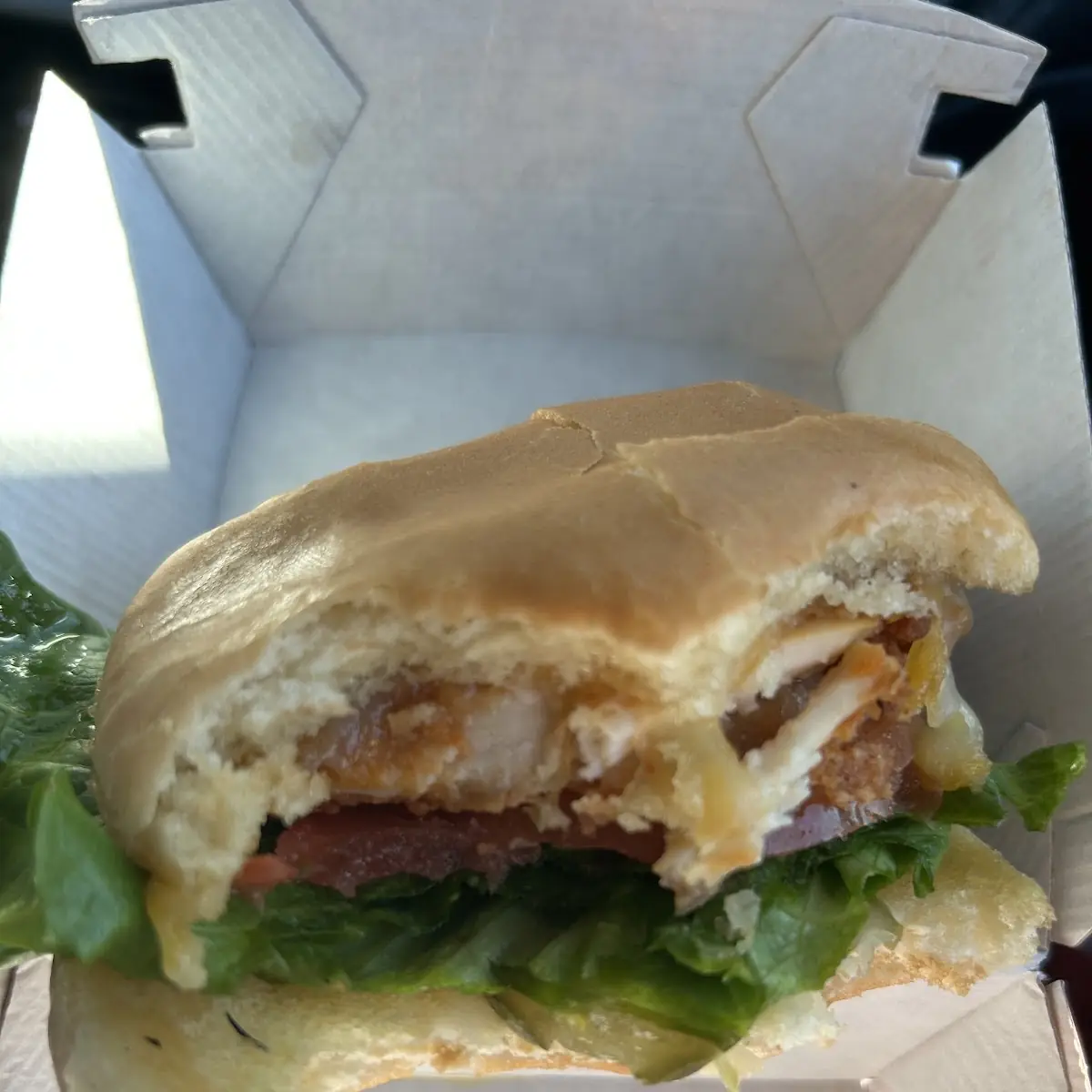 Deluxe Spicy Chicken Sandwich