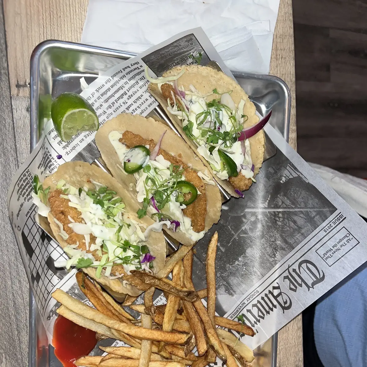 Fried Fish Tacos