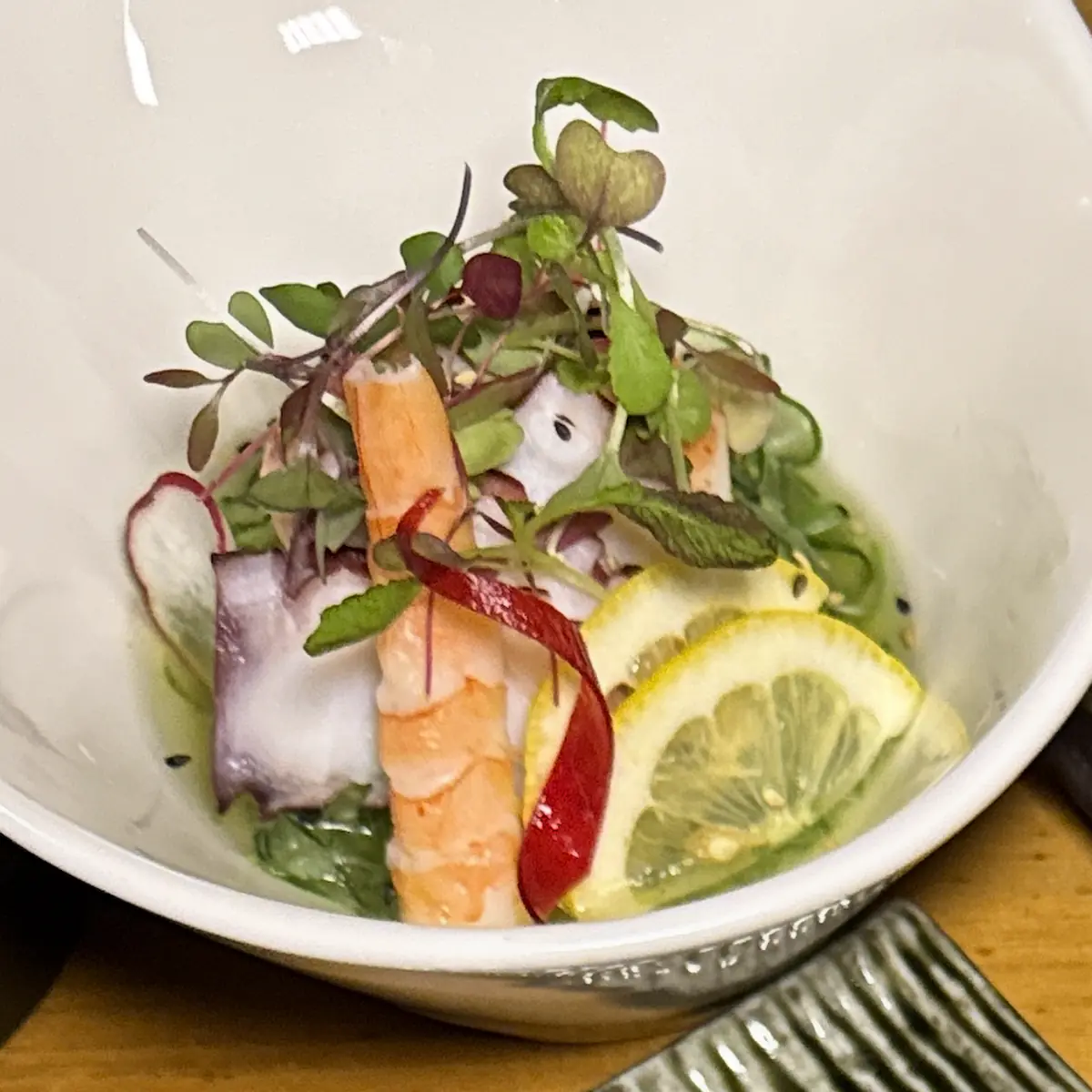 Grilled Yuzu Octopus Salad