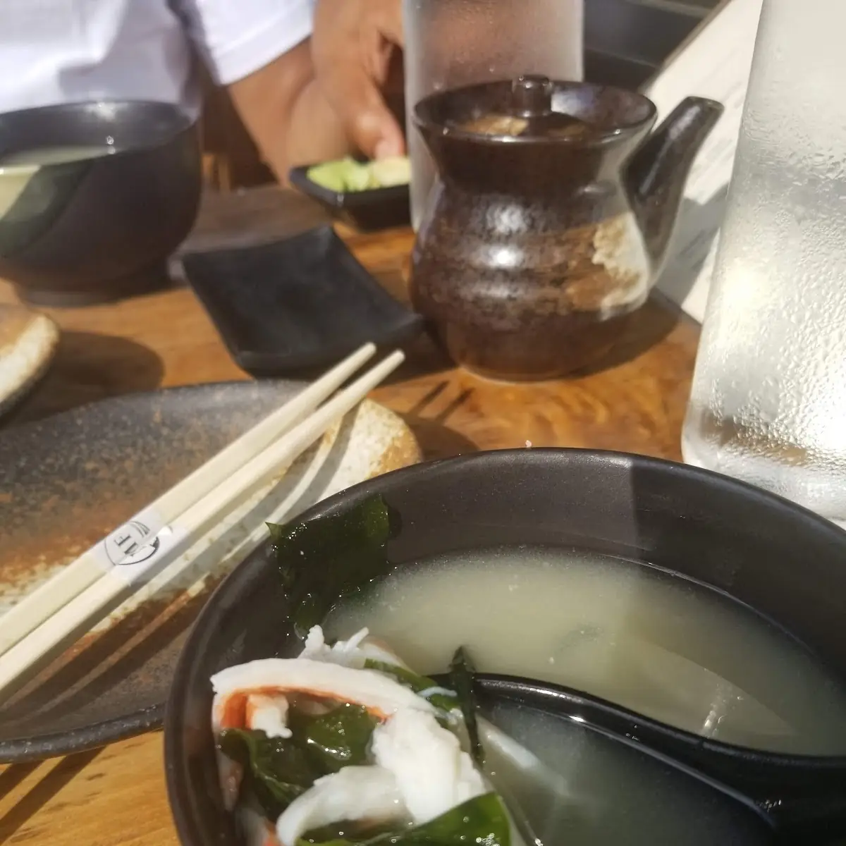 Miso Soup with Snow Crab
