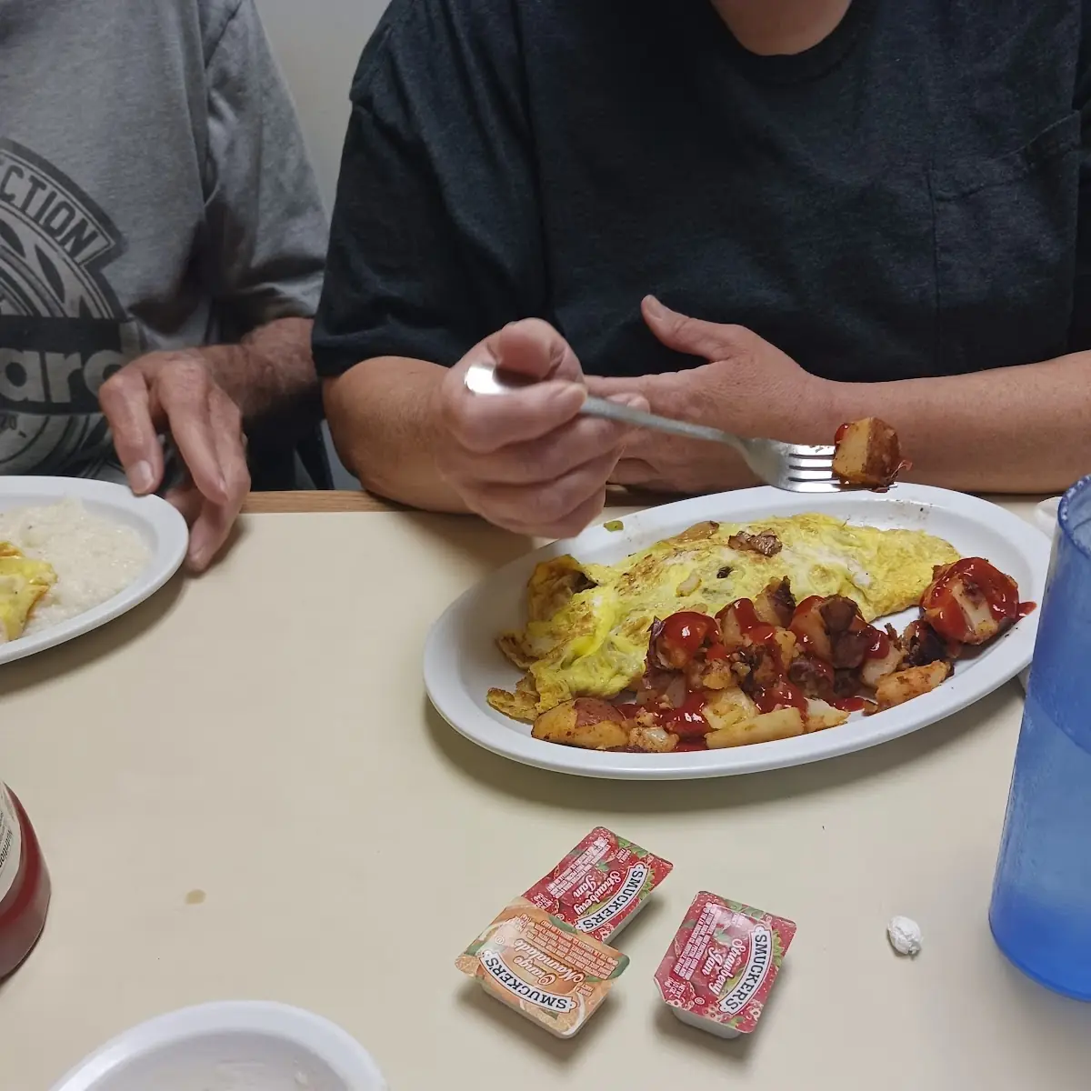 Philly Cheesesteak Omelette