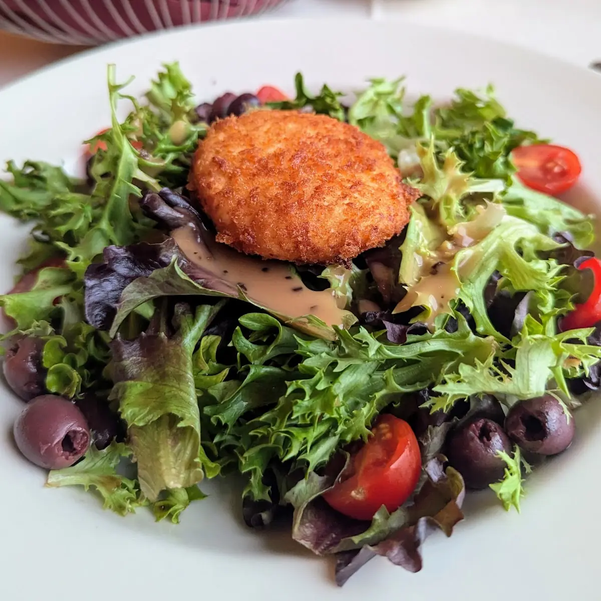 Fried Goat Cheese Salad