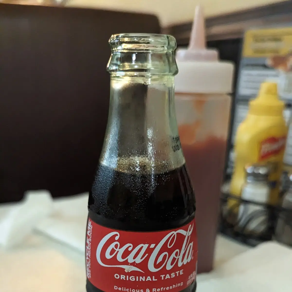 Glass Bottle Coke Classic