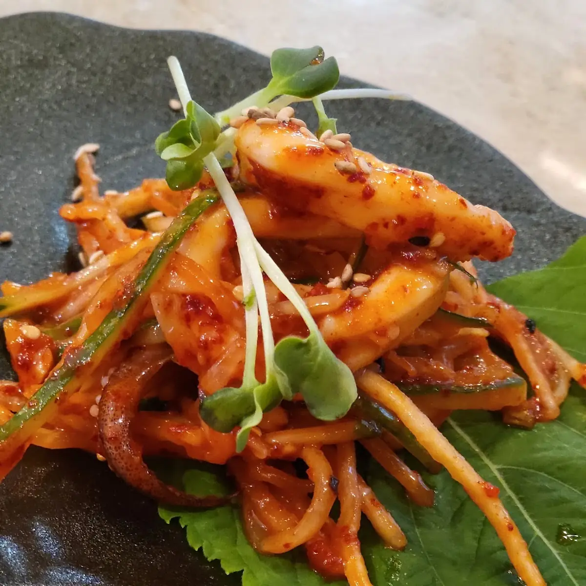 Spicy Squid Salad