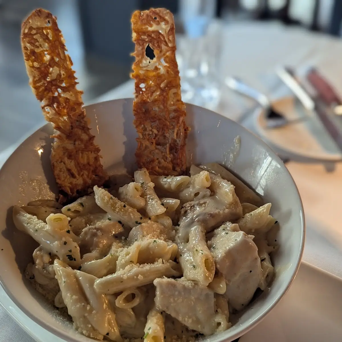 Penne Chicken Alfredo