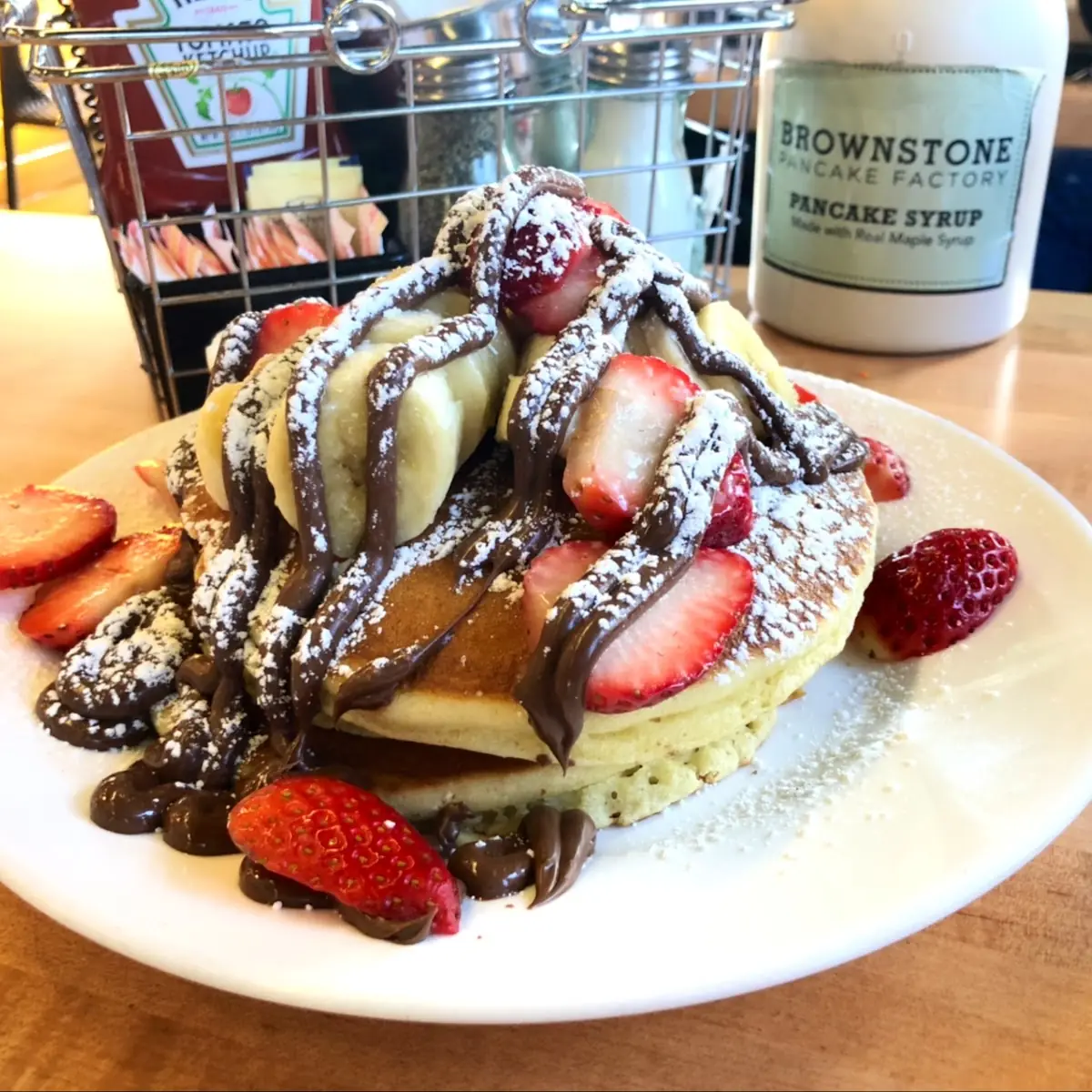 Fruit Pancake Breakfast