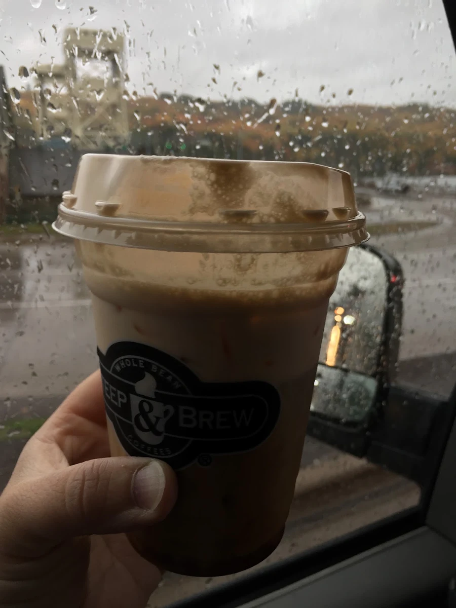 Iced Coffee with Pumpkin Cold Foam