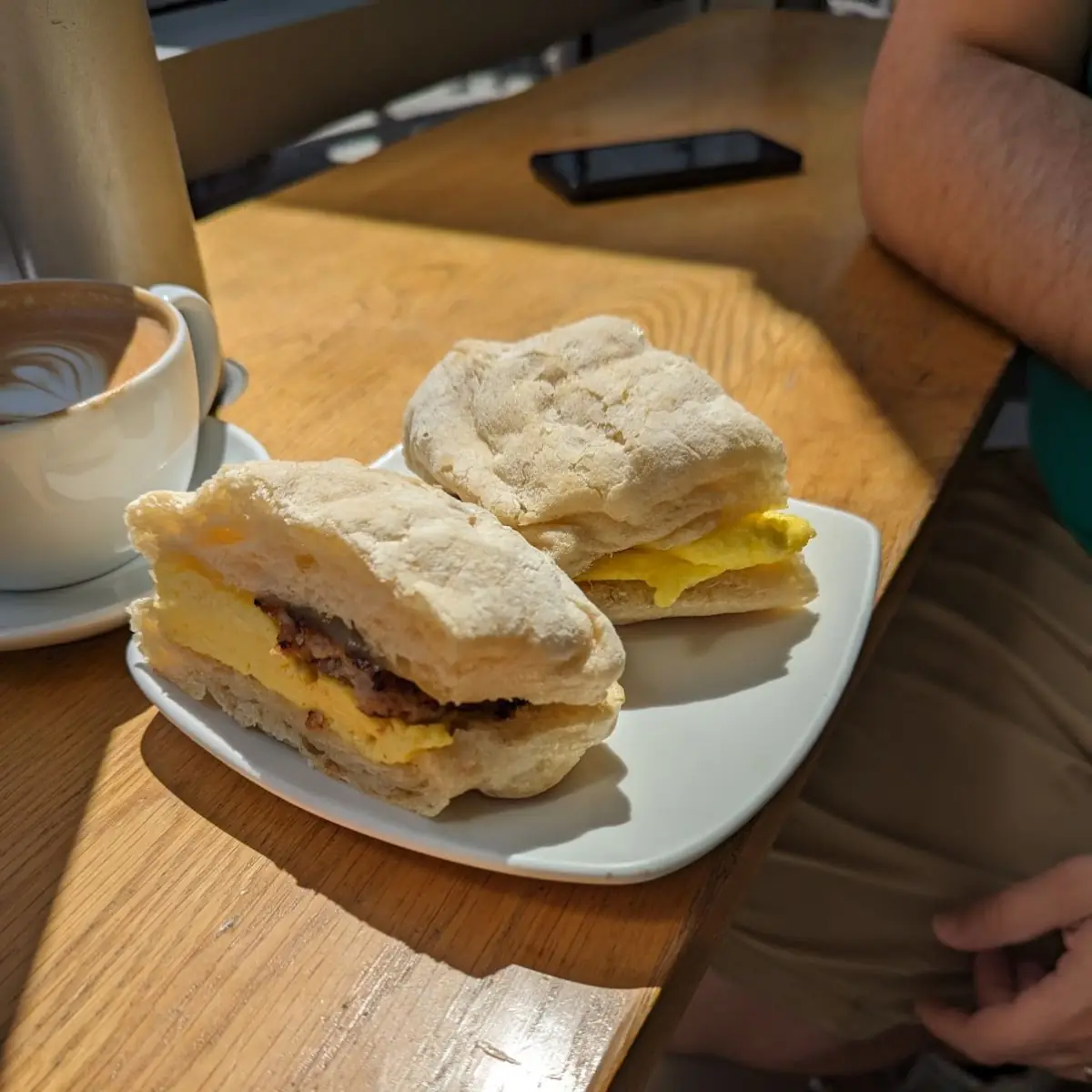 Scrambled Egg Sandwich