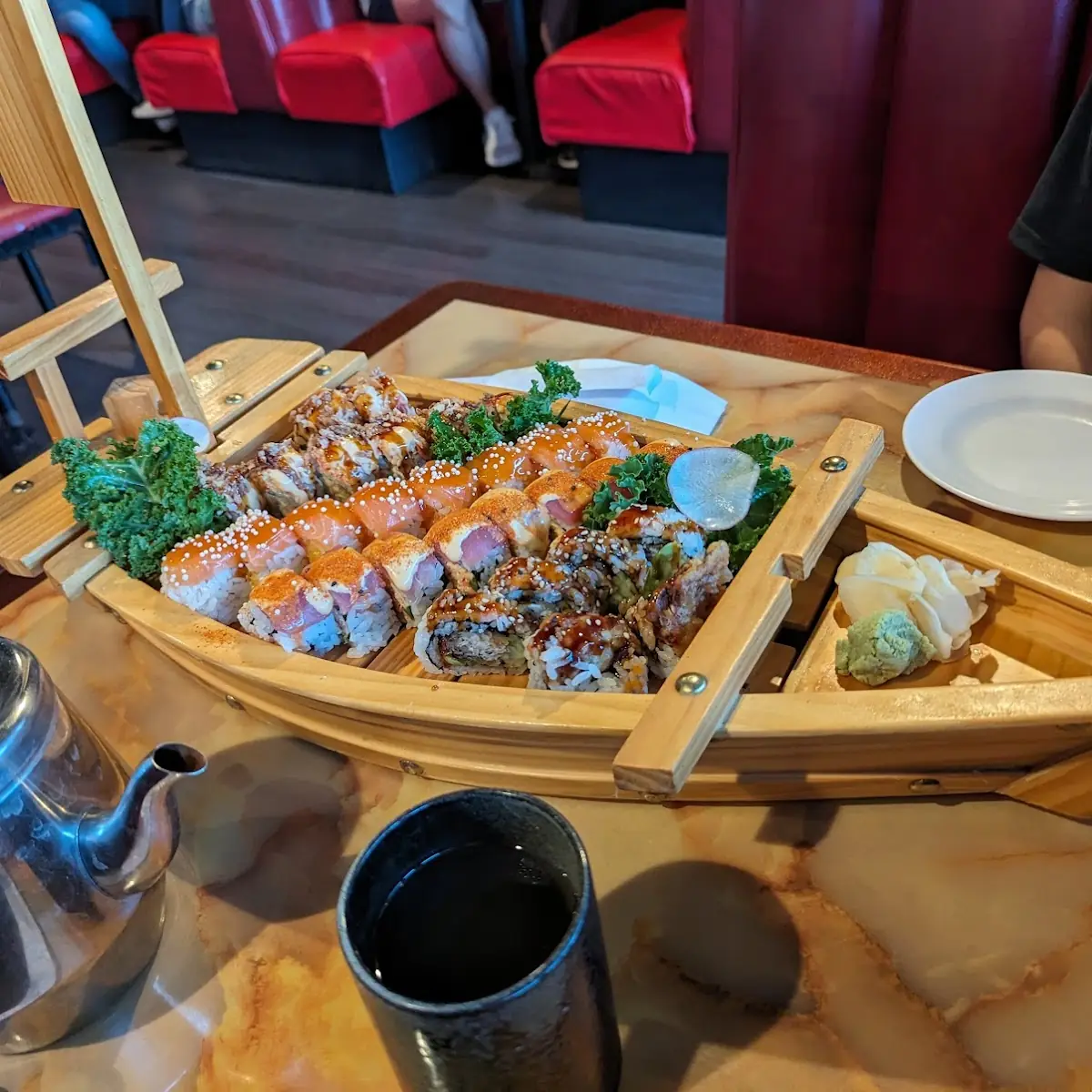 Viking Roll Moonlight Salmon Roll Red Devil Roll & Spider Roll