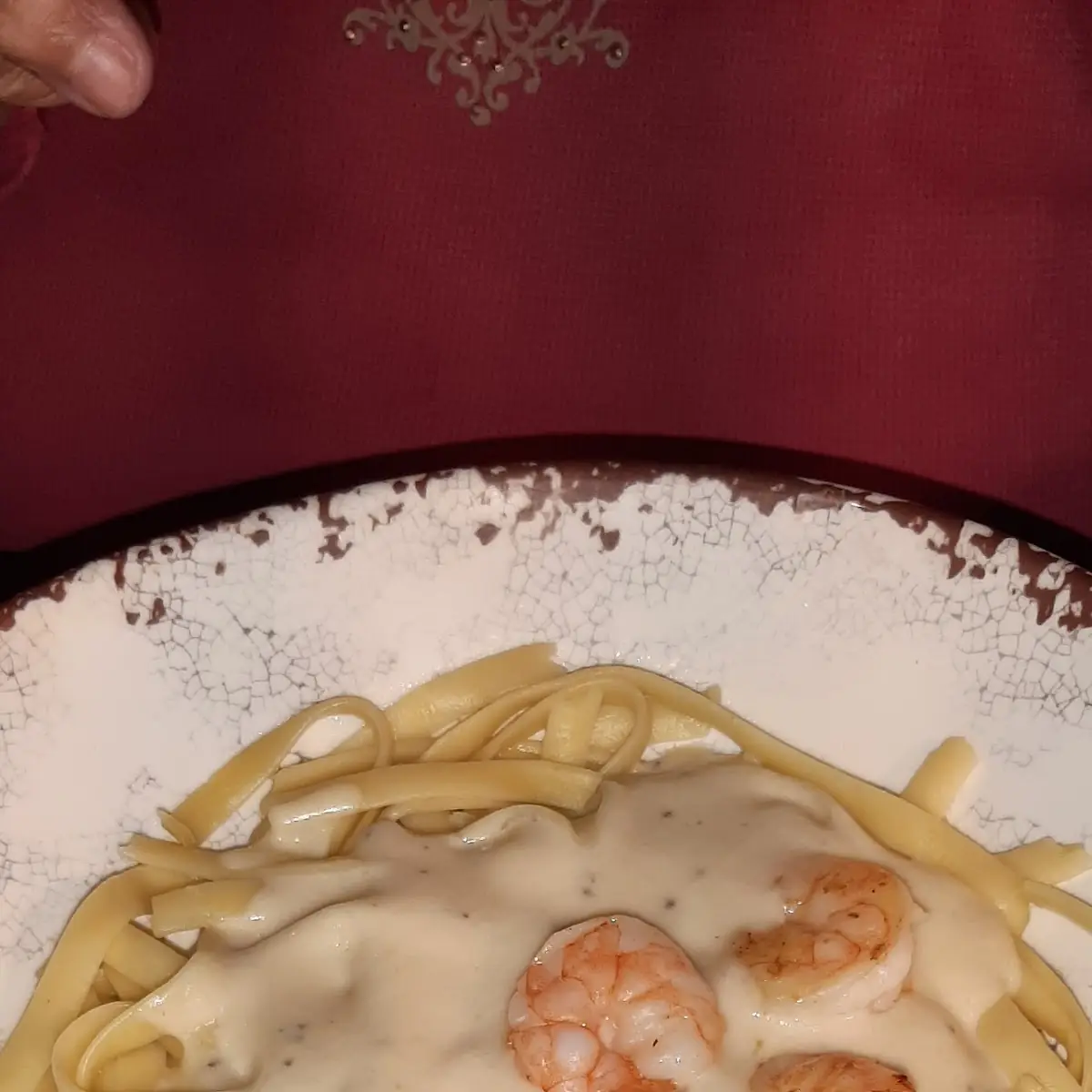 Shrimp Alfredo