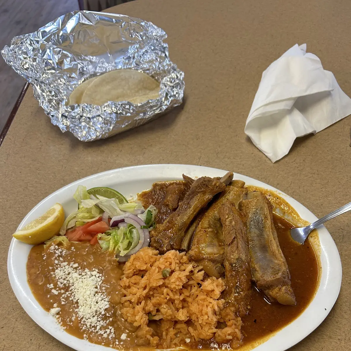Pork Ribs En Salsa
