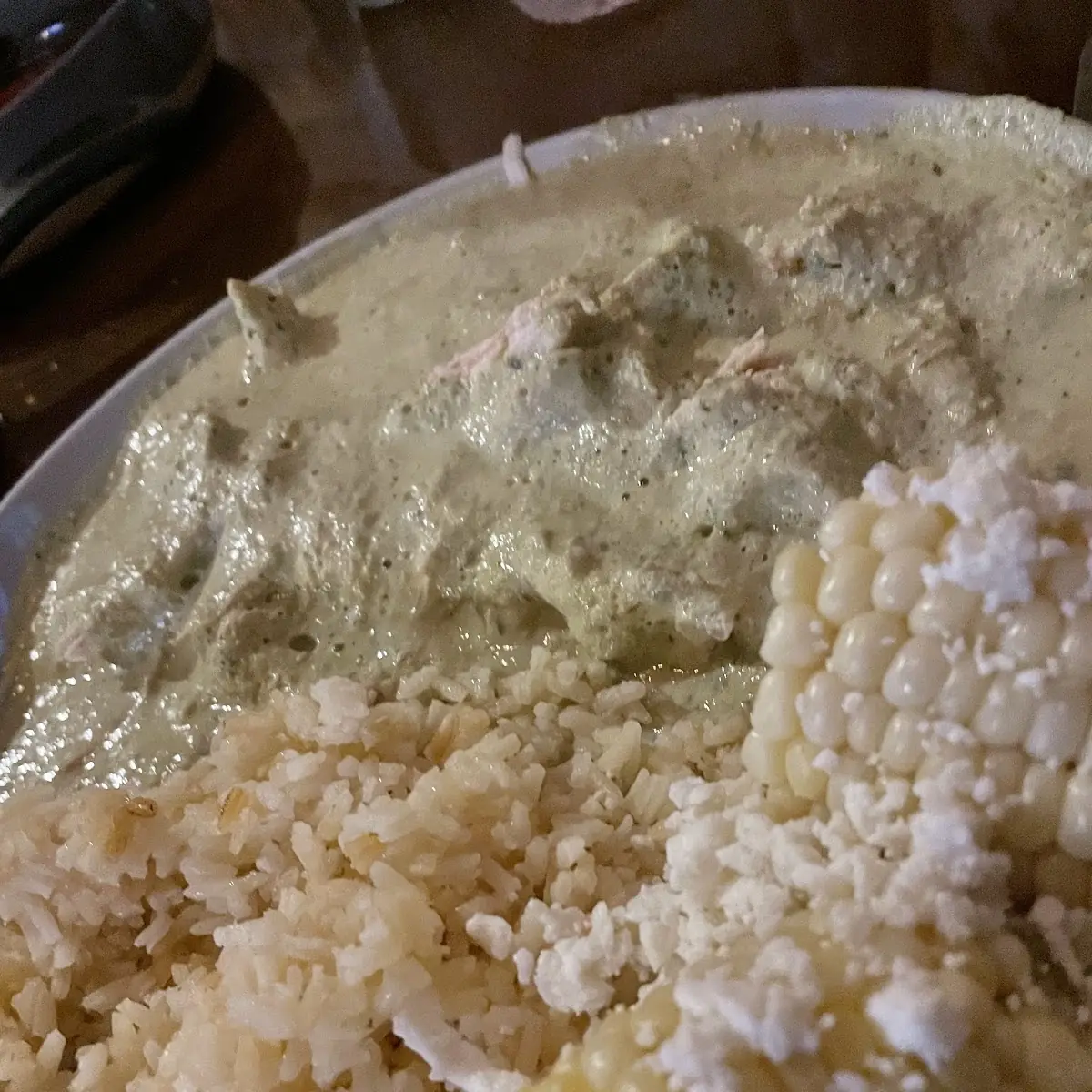 Pollo En Crema