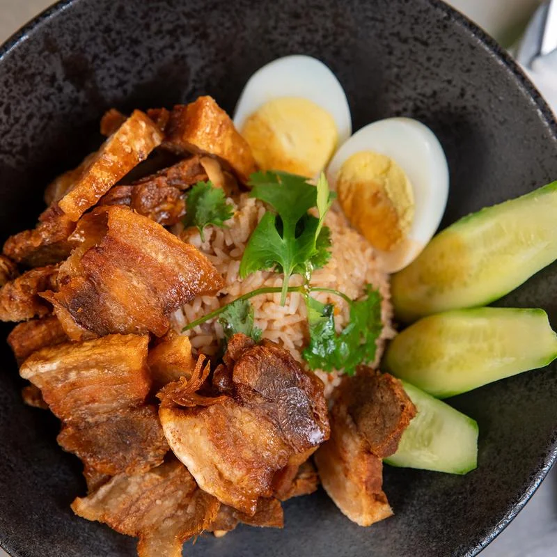Kao Moo Grob