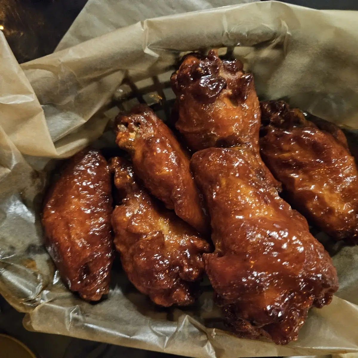 BBQ Whiskey Wings