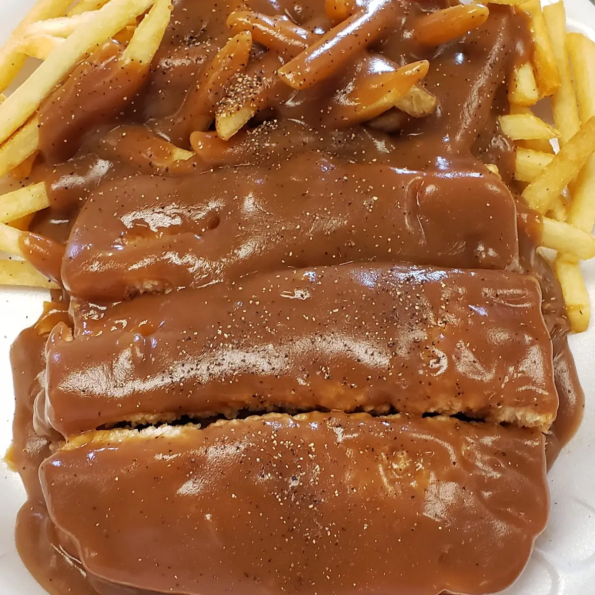 Hot Roast Beef & Fries