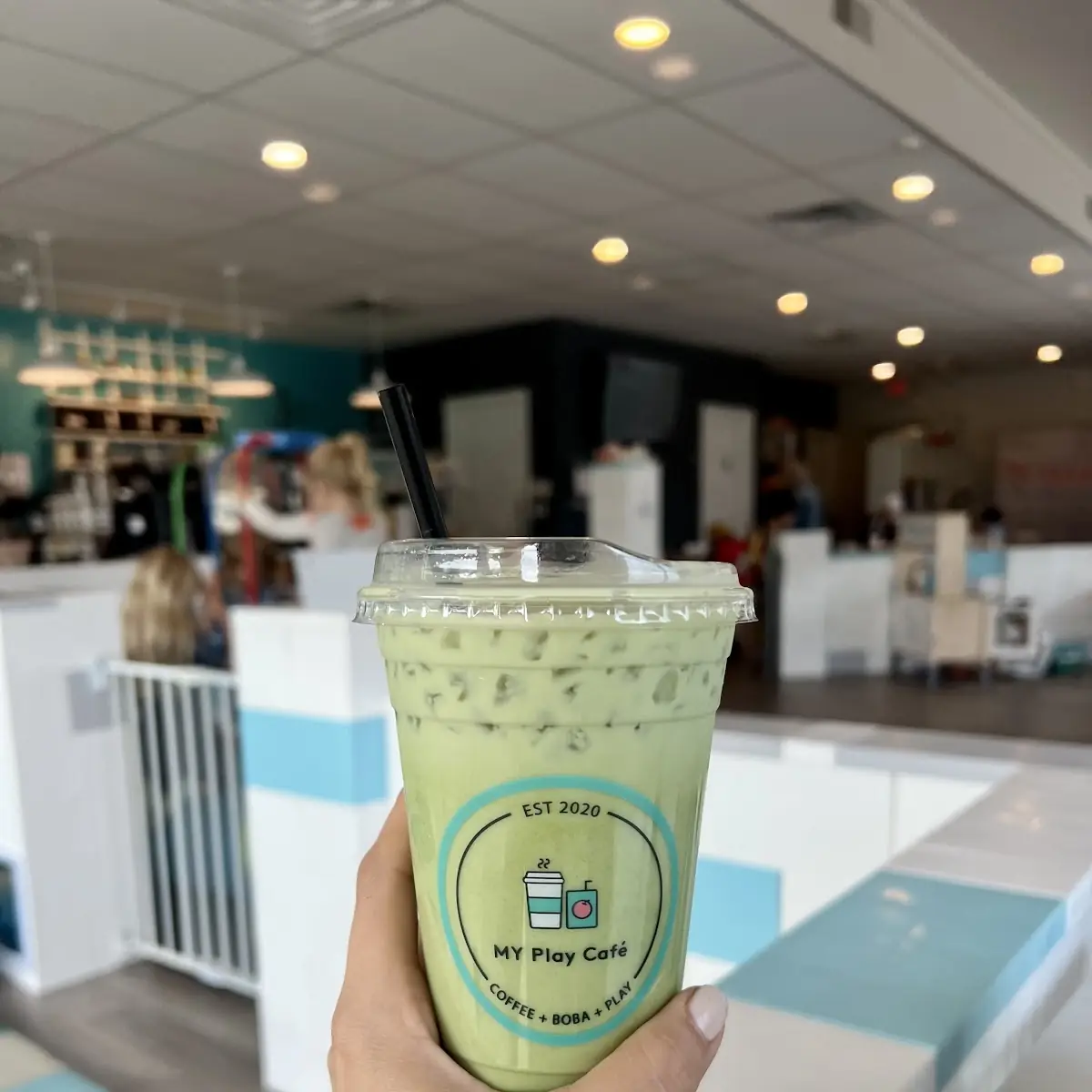 Iced Matcha Latte