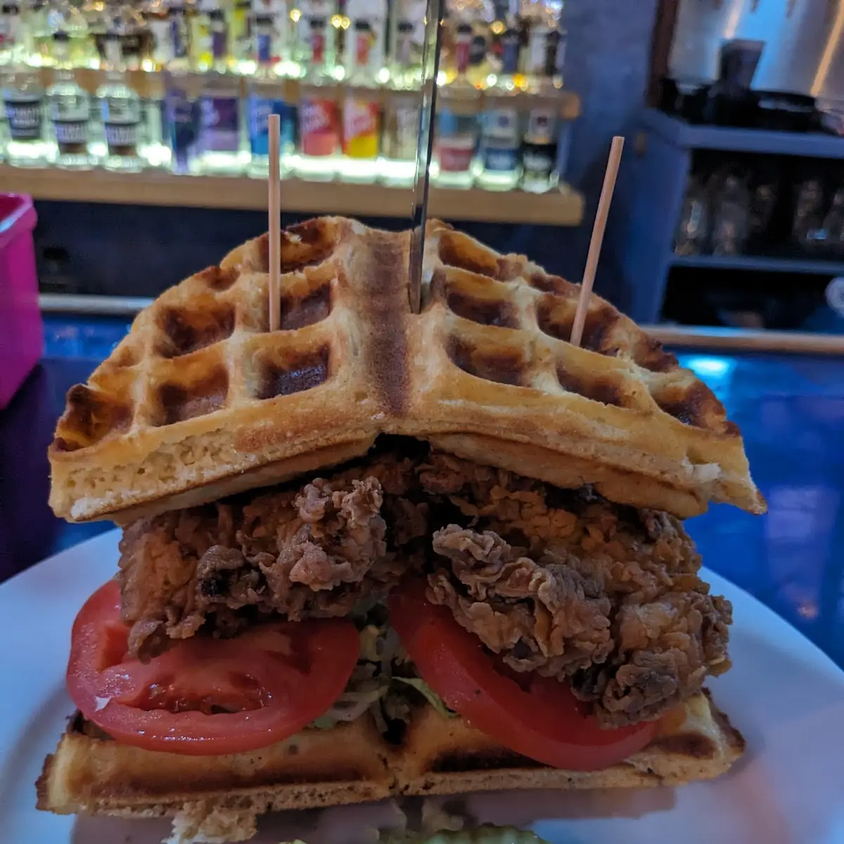 Chicken & Waffle Sandwich