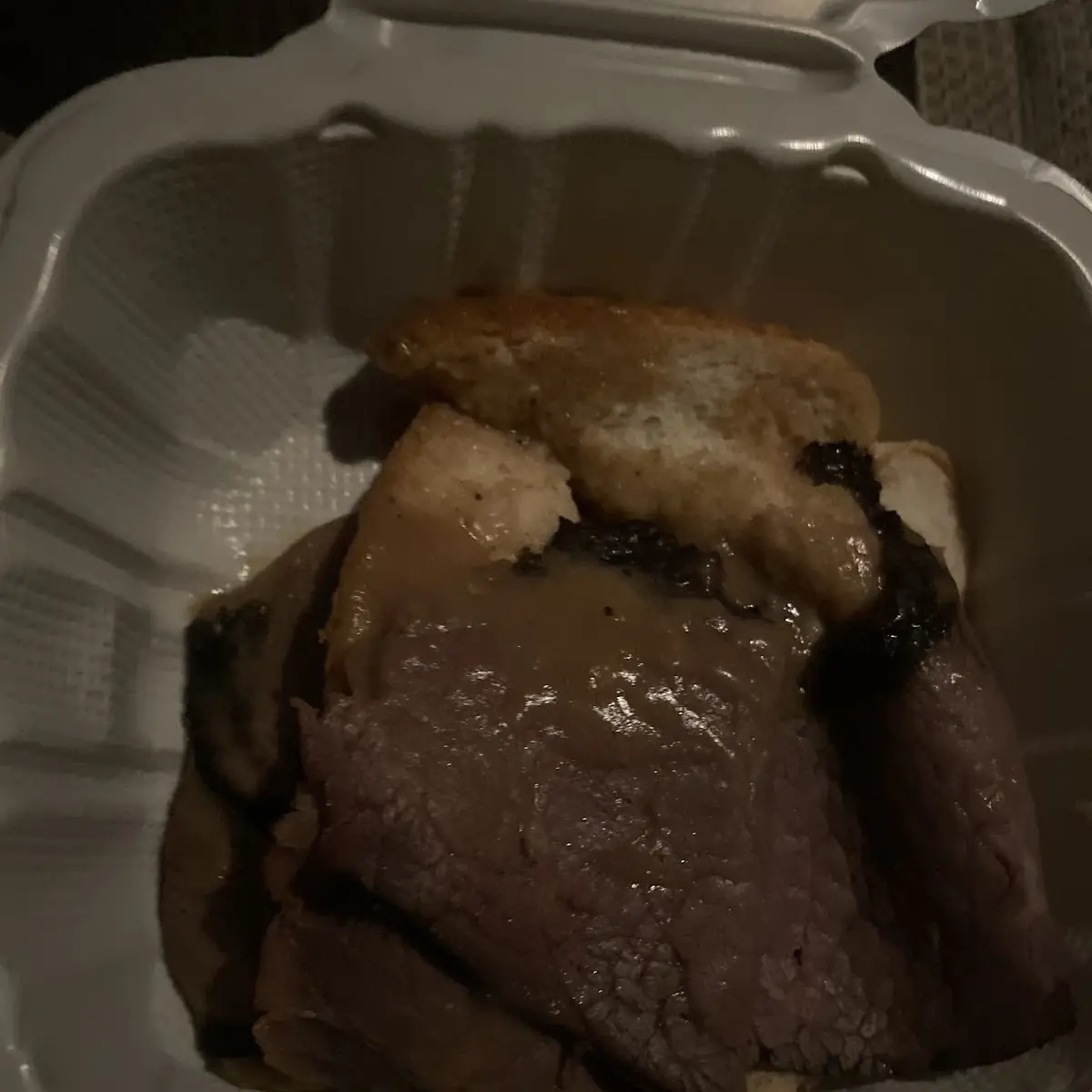 Hot Roast Beef Sandwich