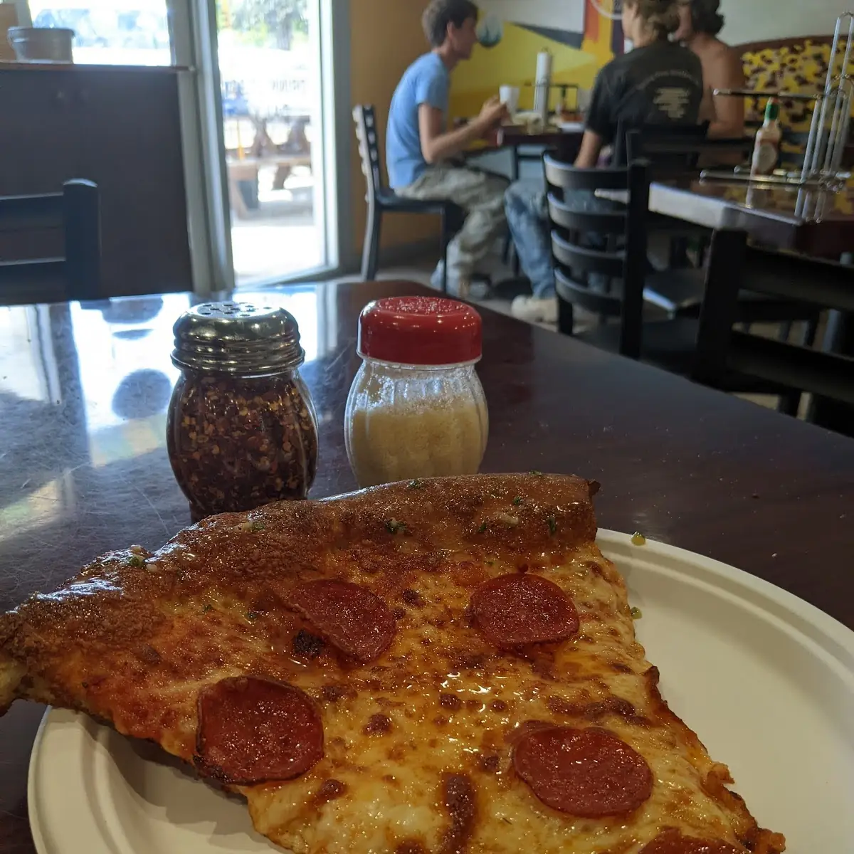 Cauliflower Hot Honey Pepperoni Pizza