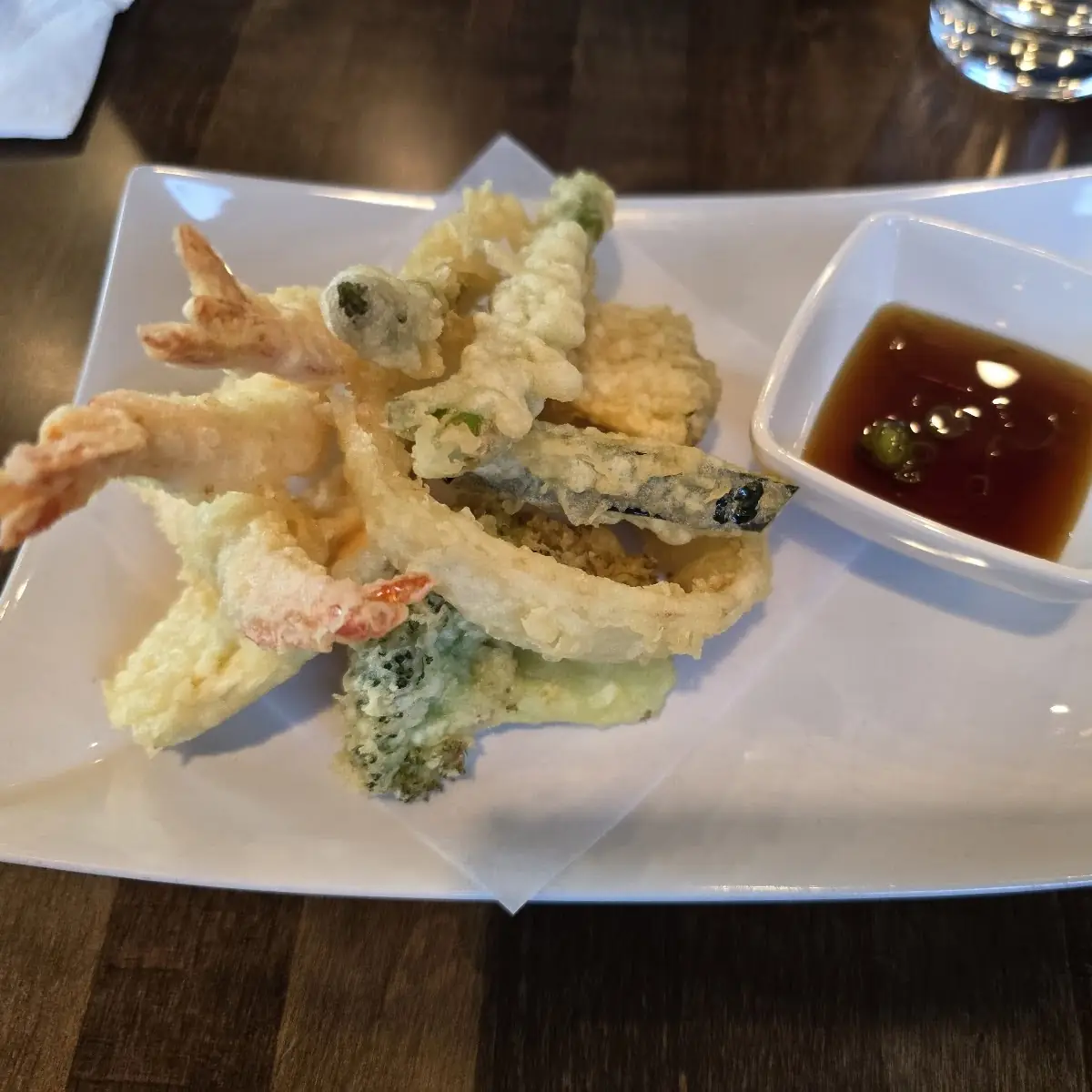 Mixed Tempura Shrimp and Vegetables
