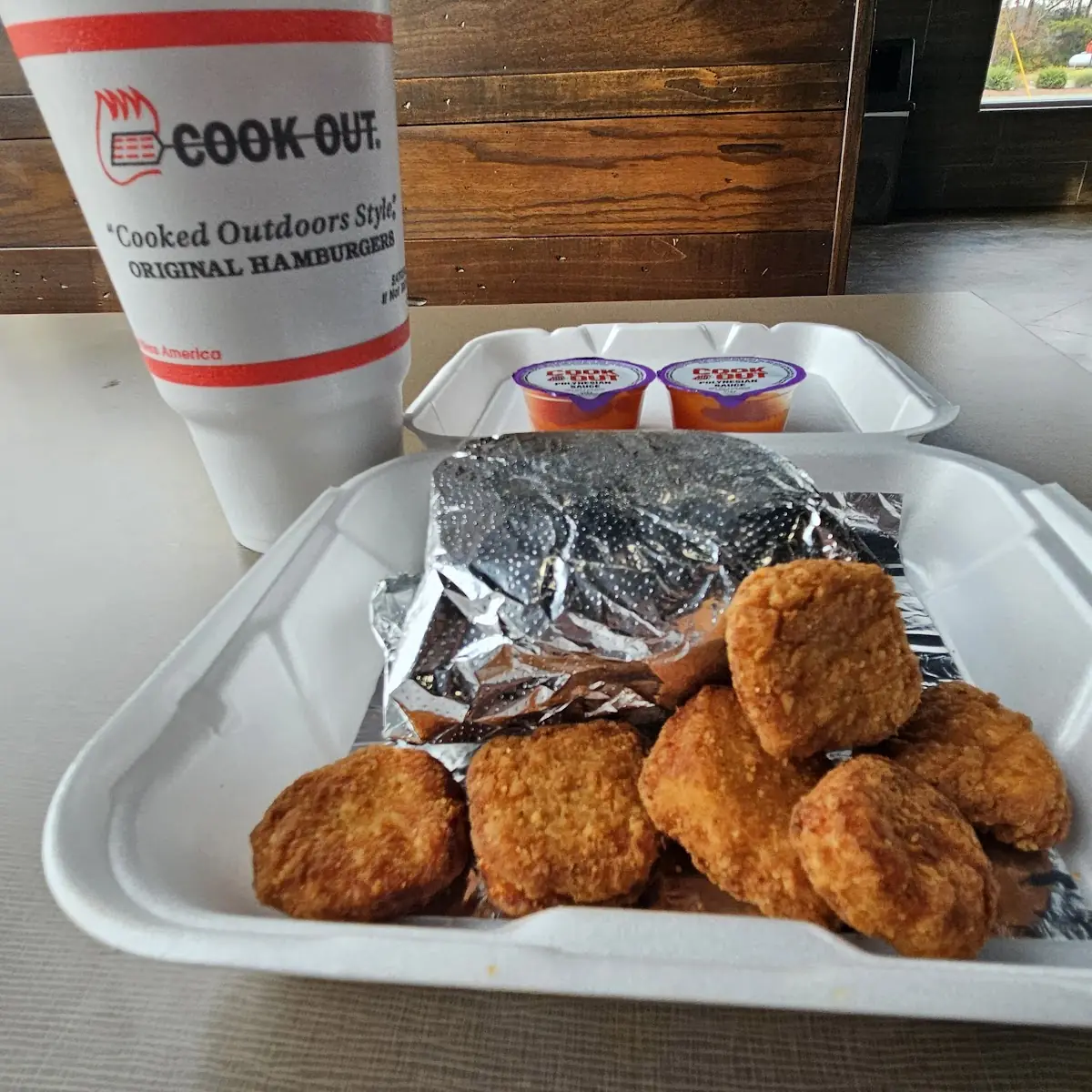 Double Cheeseburger with Double Nuggets