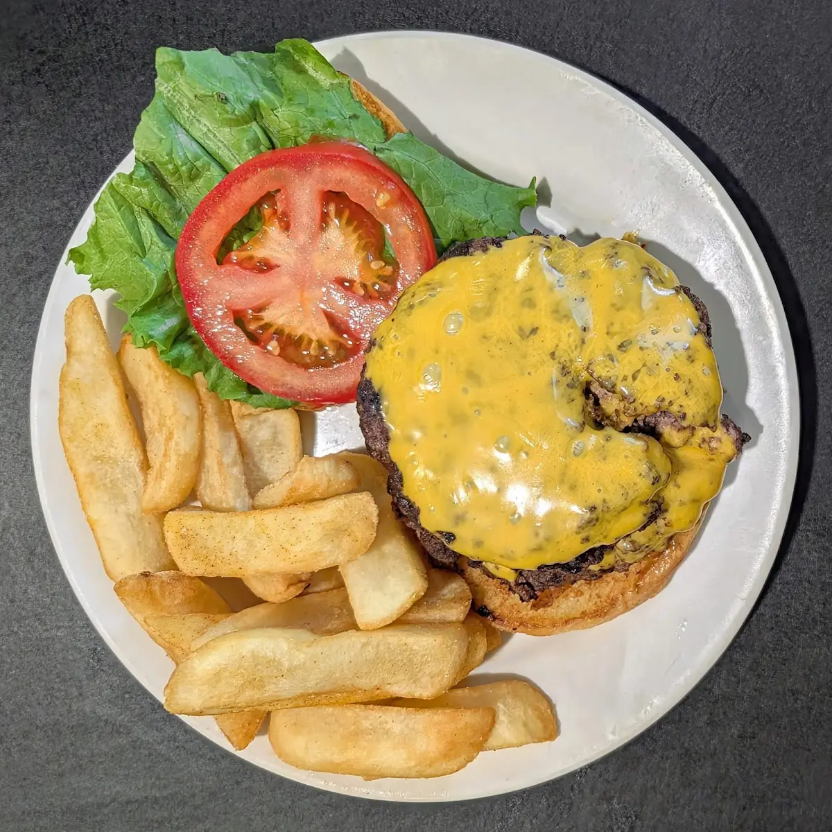 Double Cheeseburger with Fries