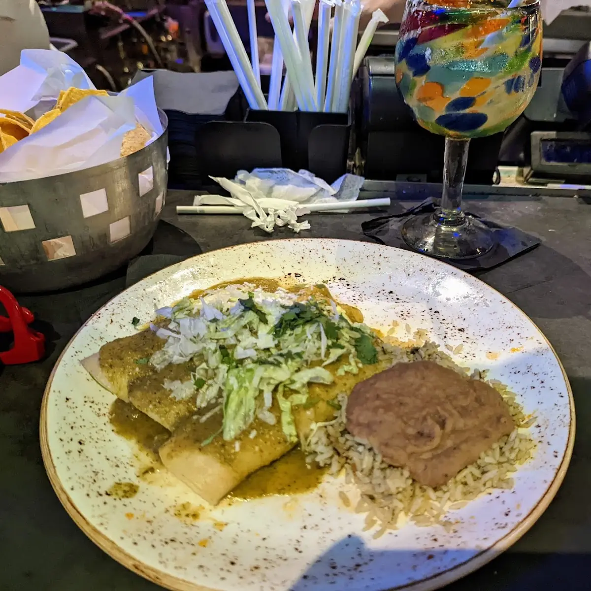 Enchiladas Verdes