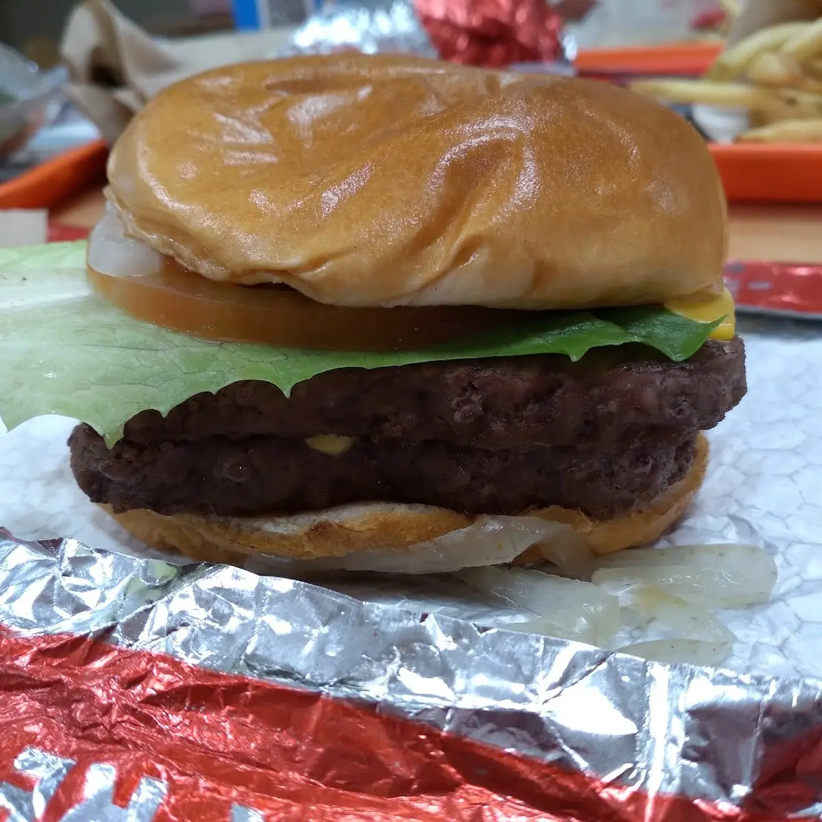 Daves Double Cheeseburger