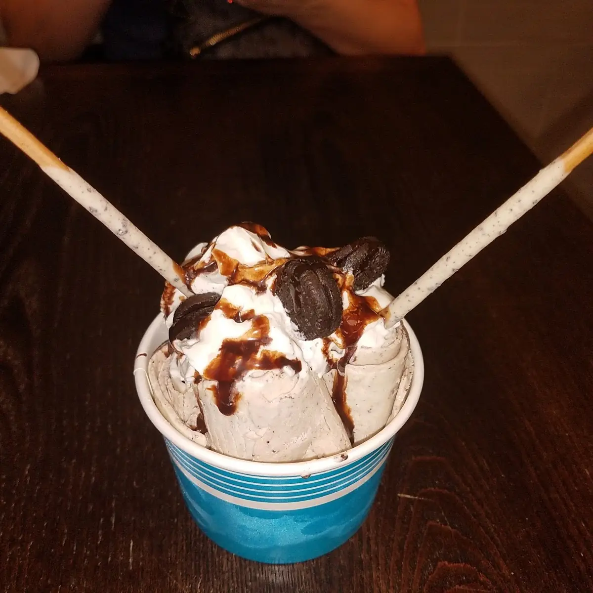 Thai Hand Rolled Oreo Ice Cream