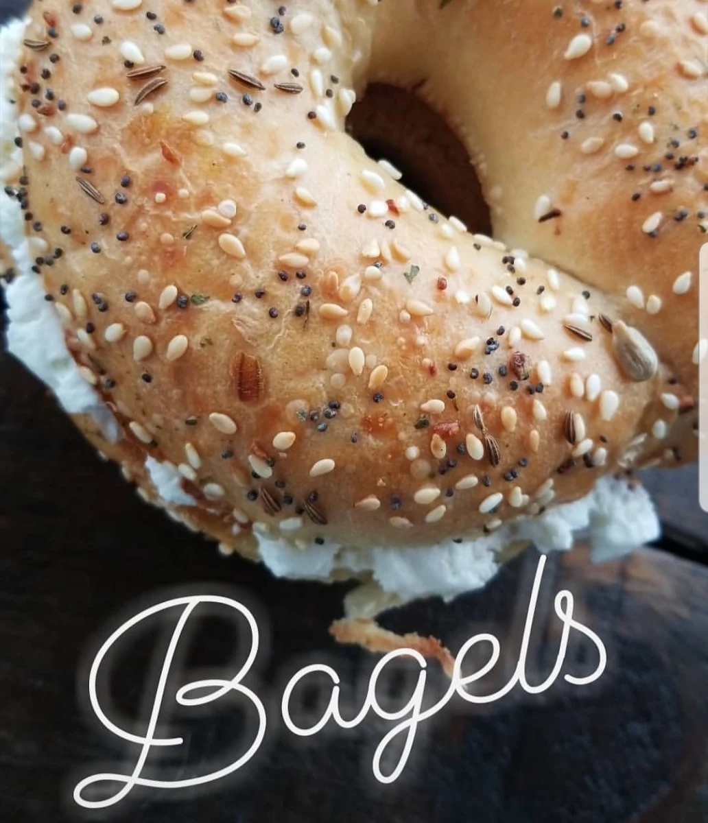 Everything Bagel with Smoked Salmon