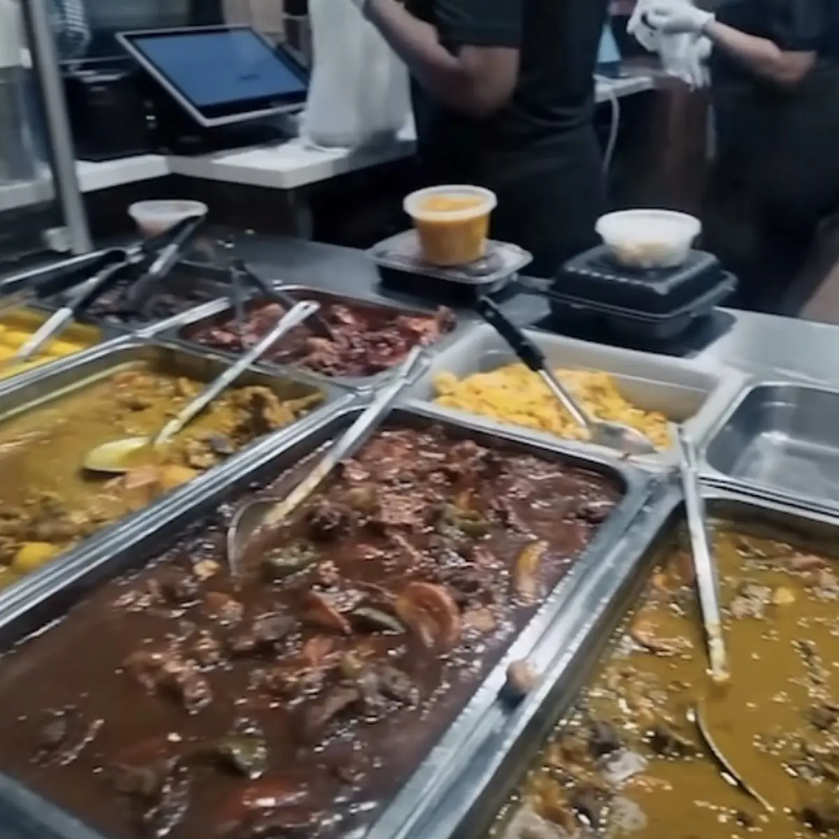 Oxtail Curry Goat Curry Chicken Dinner