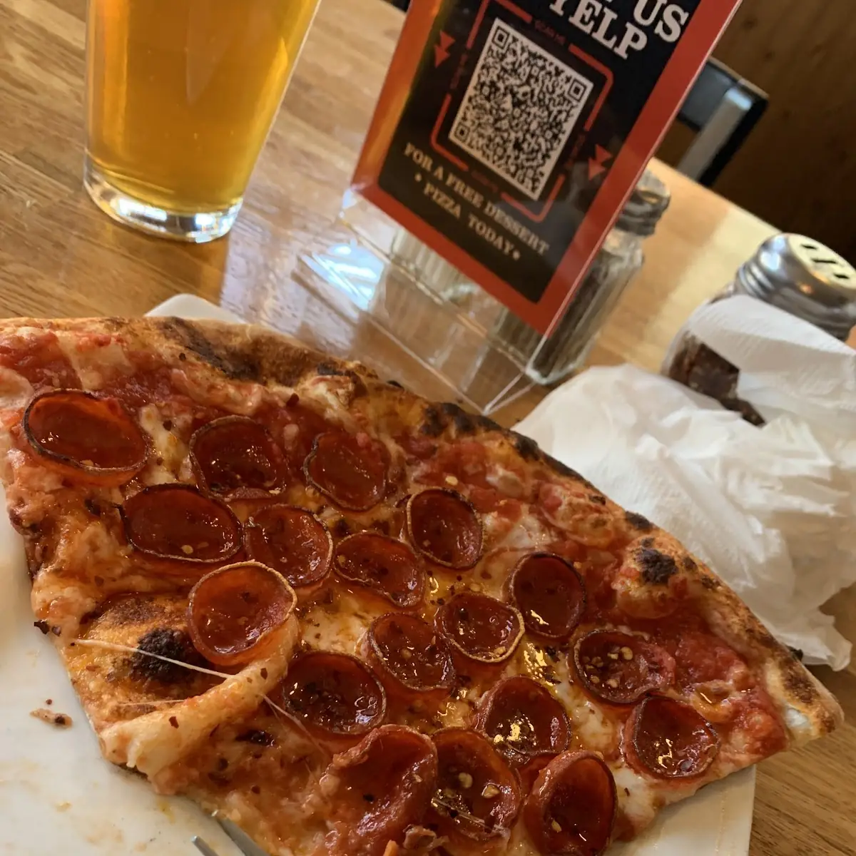 Slice of Pepperoni Pizza
