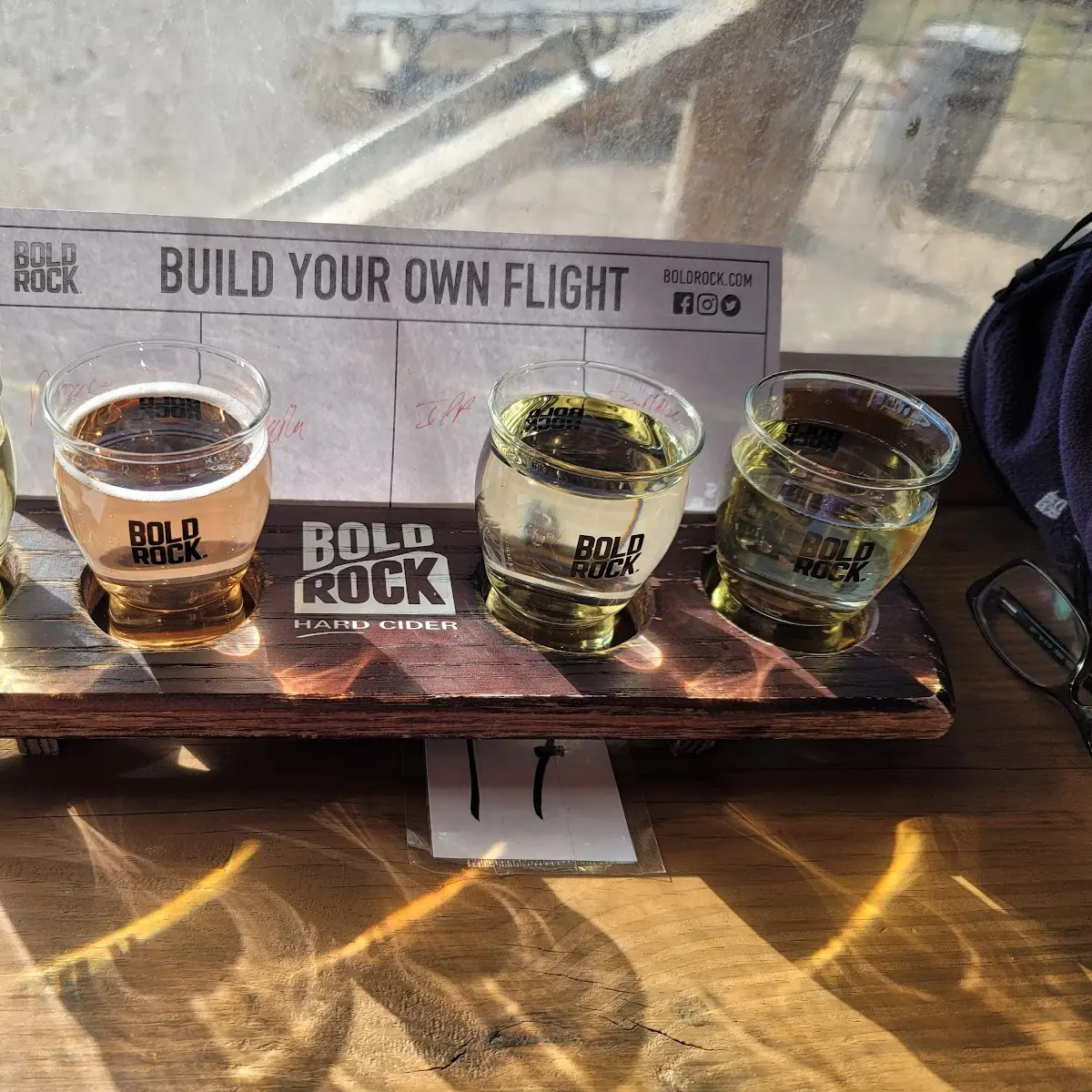 Refreshing Cider Flight