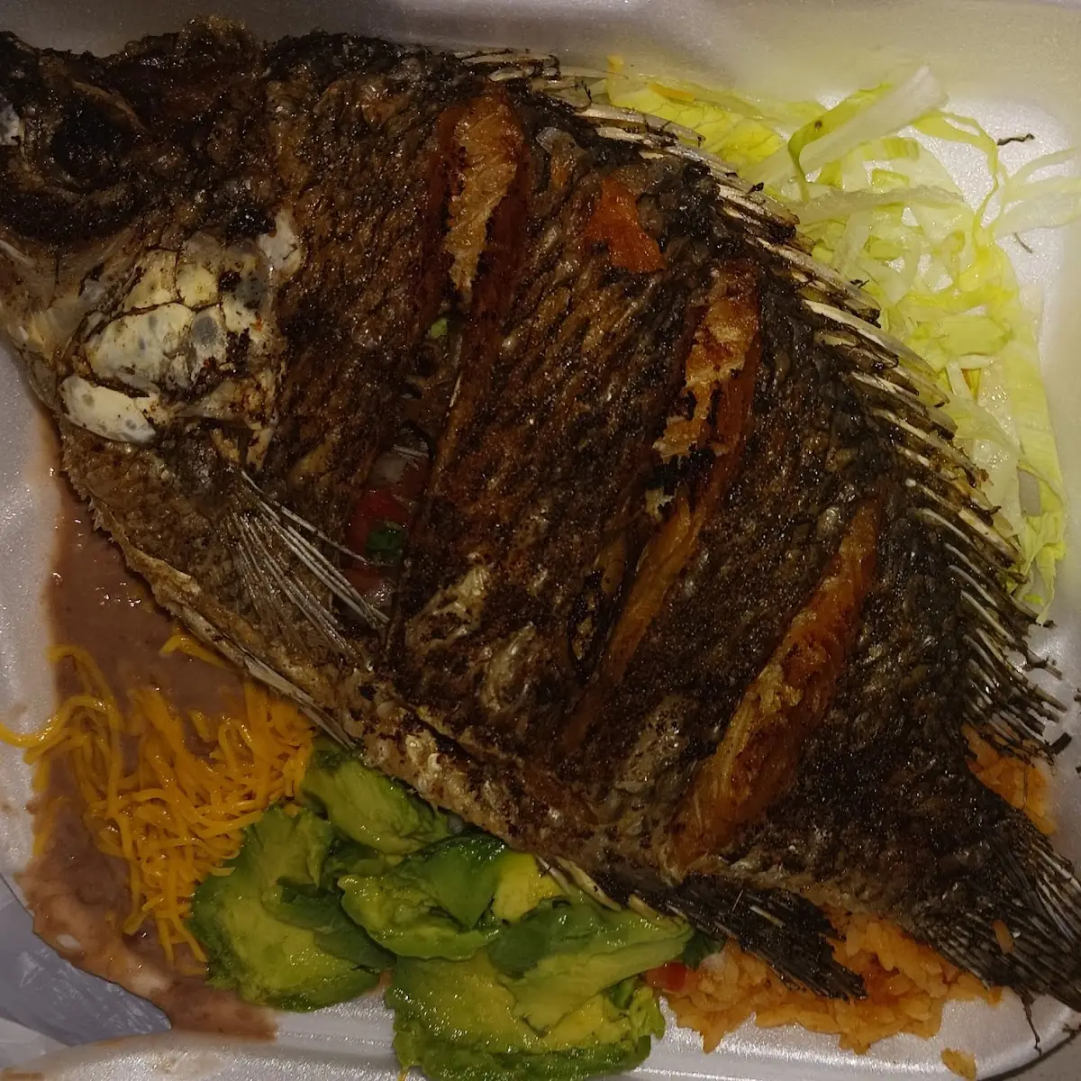 Fried Tilapia Dinner
