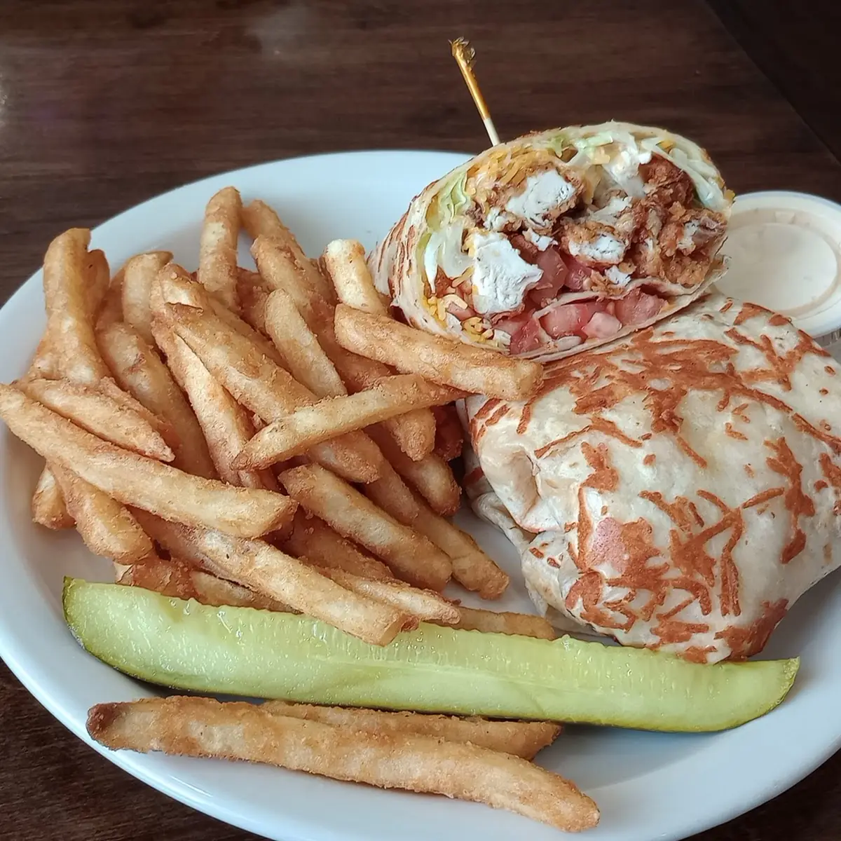 Chicken Bacon Ranch Wrap