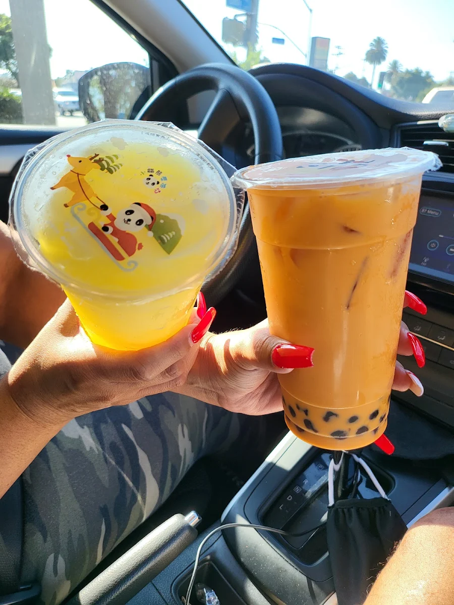 Thai Tea with Boba