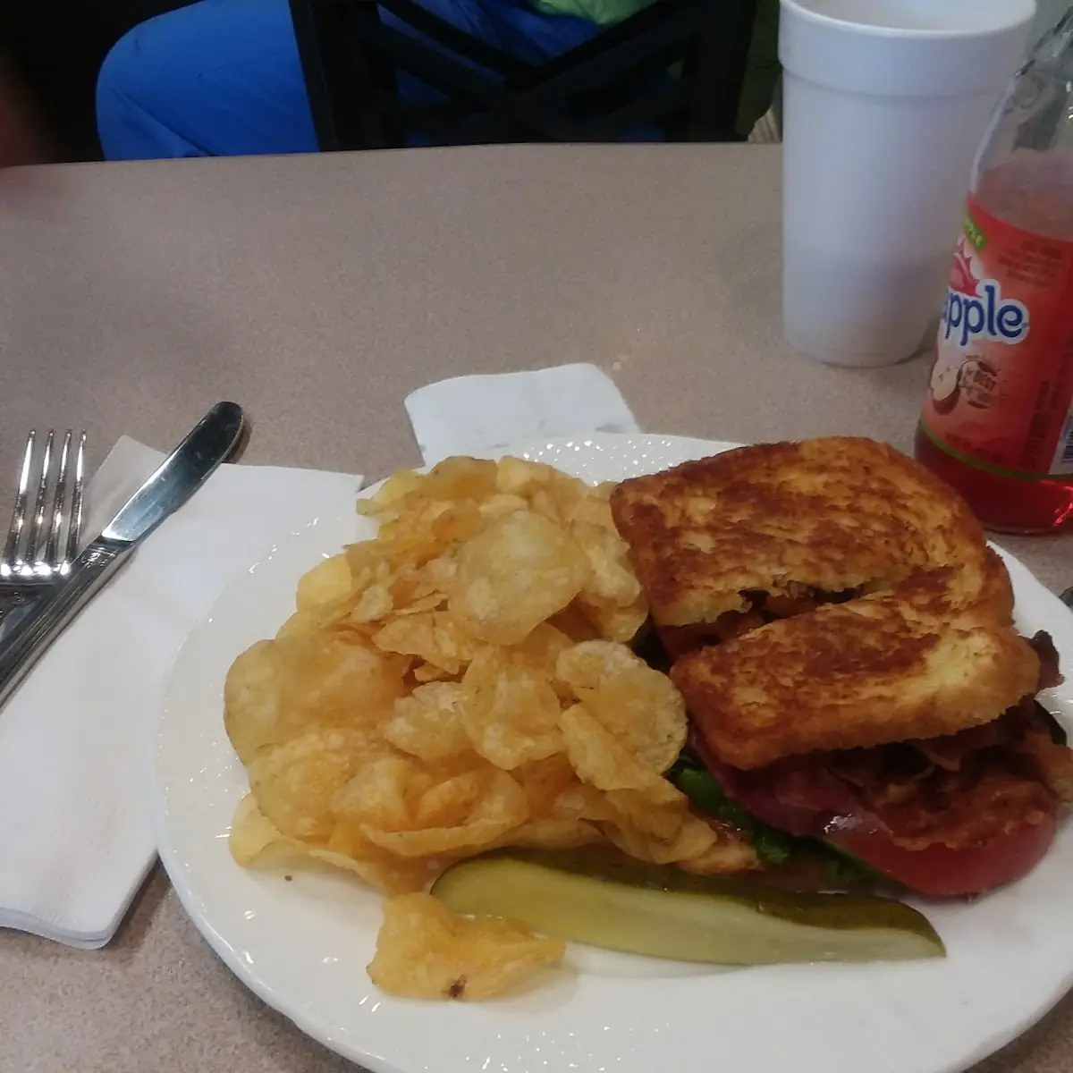 Fried Green blt