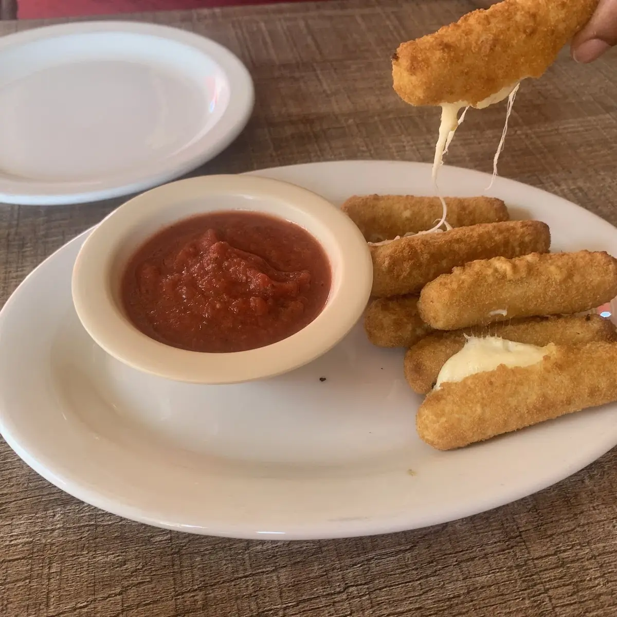 Baked Mozzarella Stick