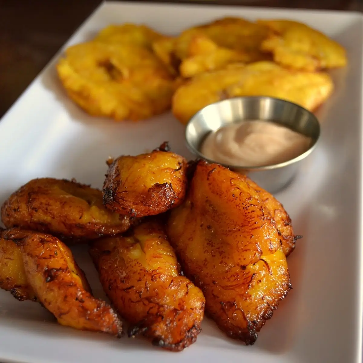 Fried Plantains Tostones