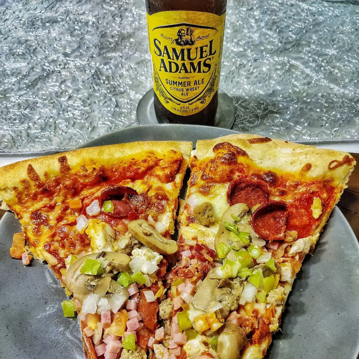 Pizza Combinación Sin Camarones