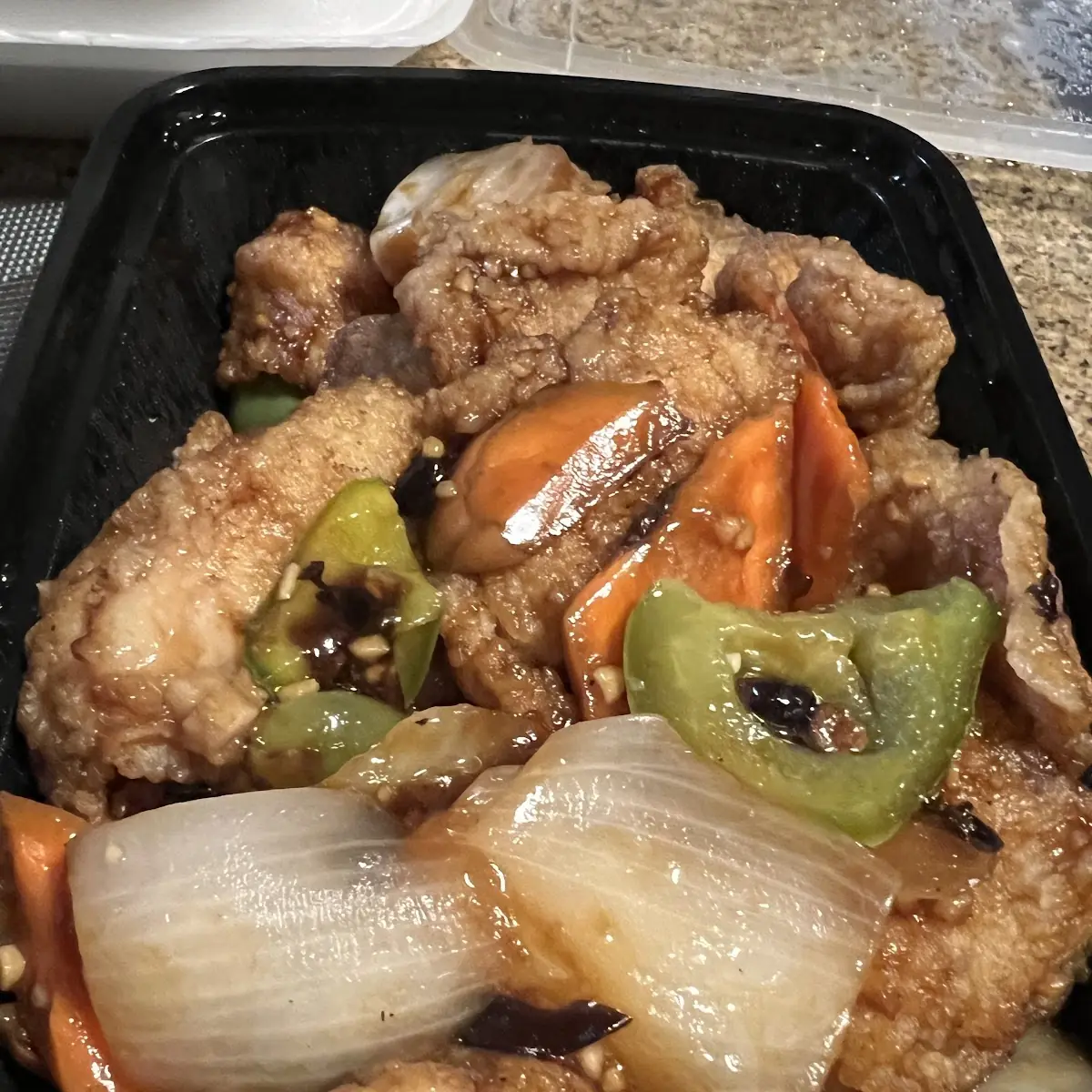 Rock Cod with Garlic Sauce