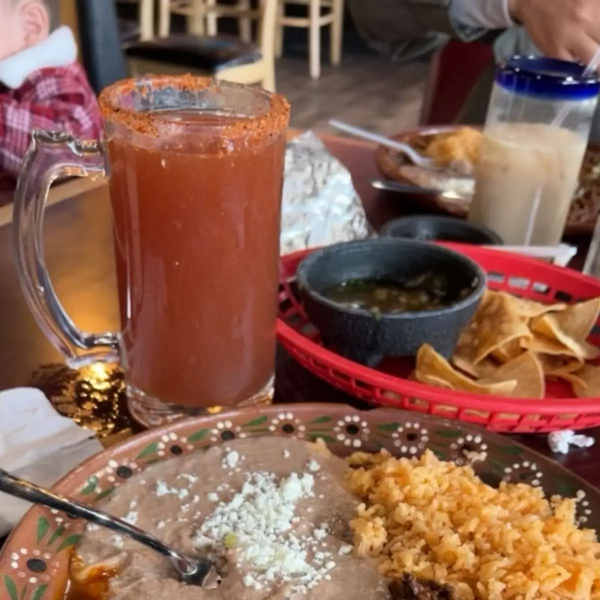 Beans and Mexican Rice