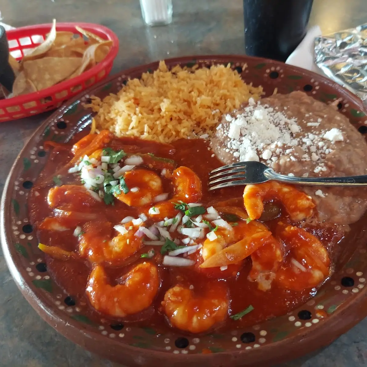Camarones a La Diabla