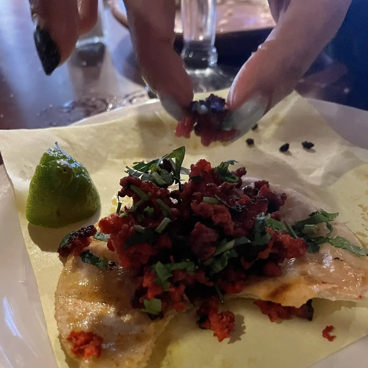 Chorizo Taco