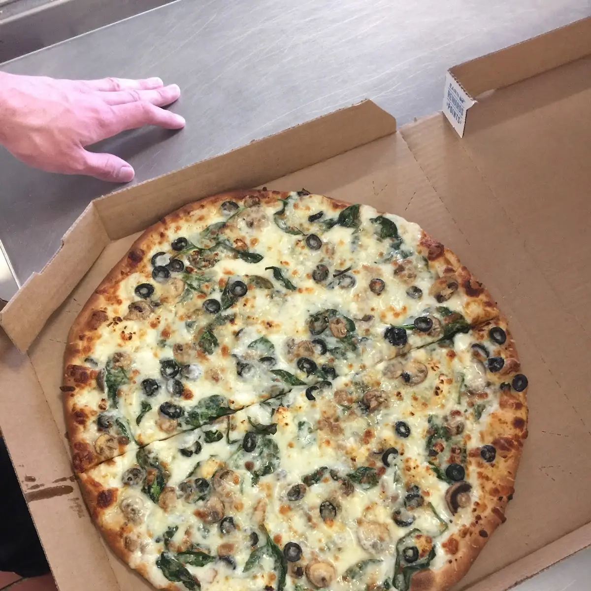 Spinach Pizza