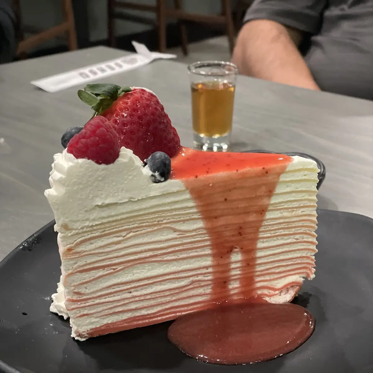 Strawberry Crepe Cake