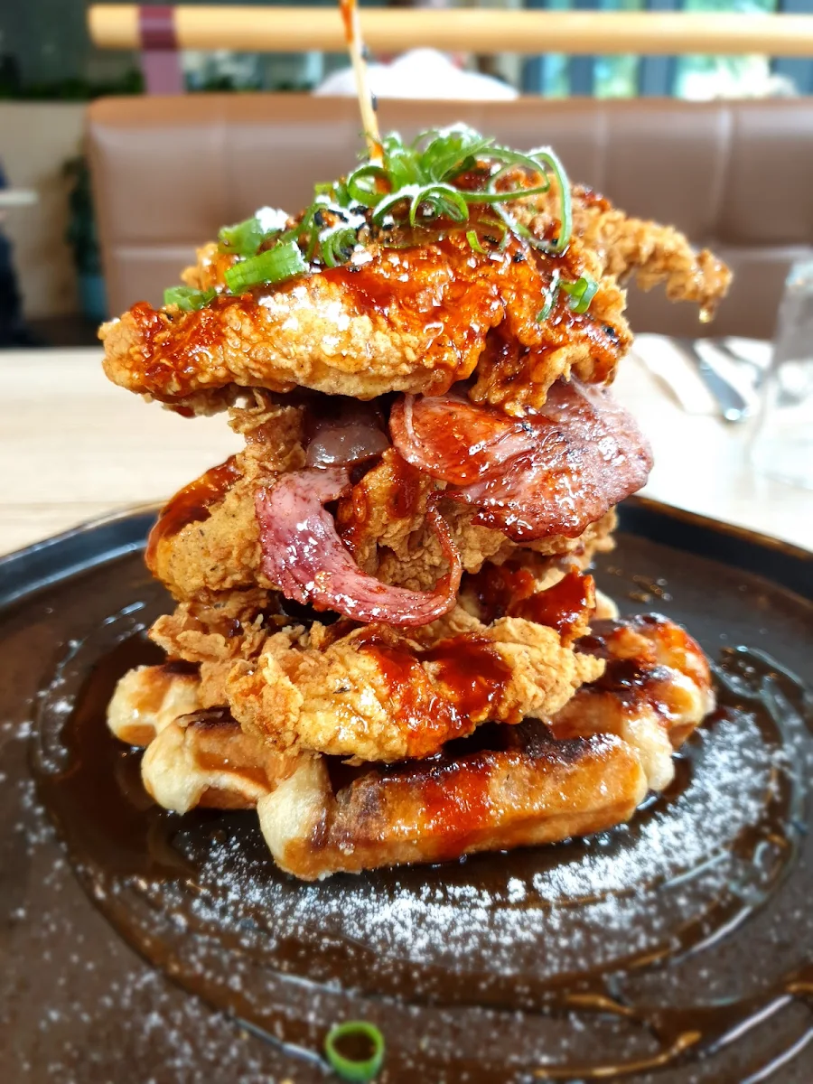 Fried Chicken Waffle